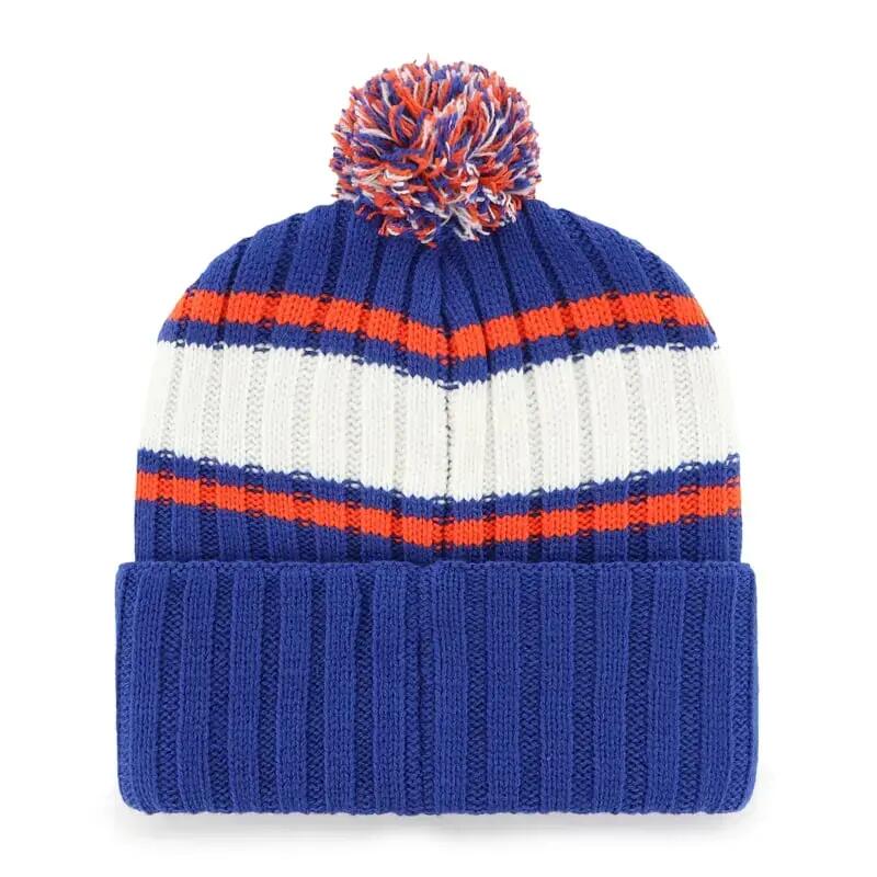 Pletená zimní čepice NHL Edmonton Oilers Plateau ’47 CUFF KNIT 2/2