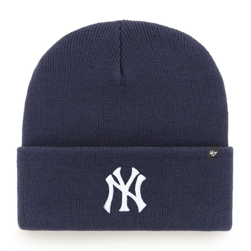 47 BRAND Pletená zimní čepice MLB New York Yankees Haymaker ’47 CUFF KNIT