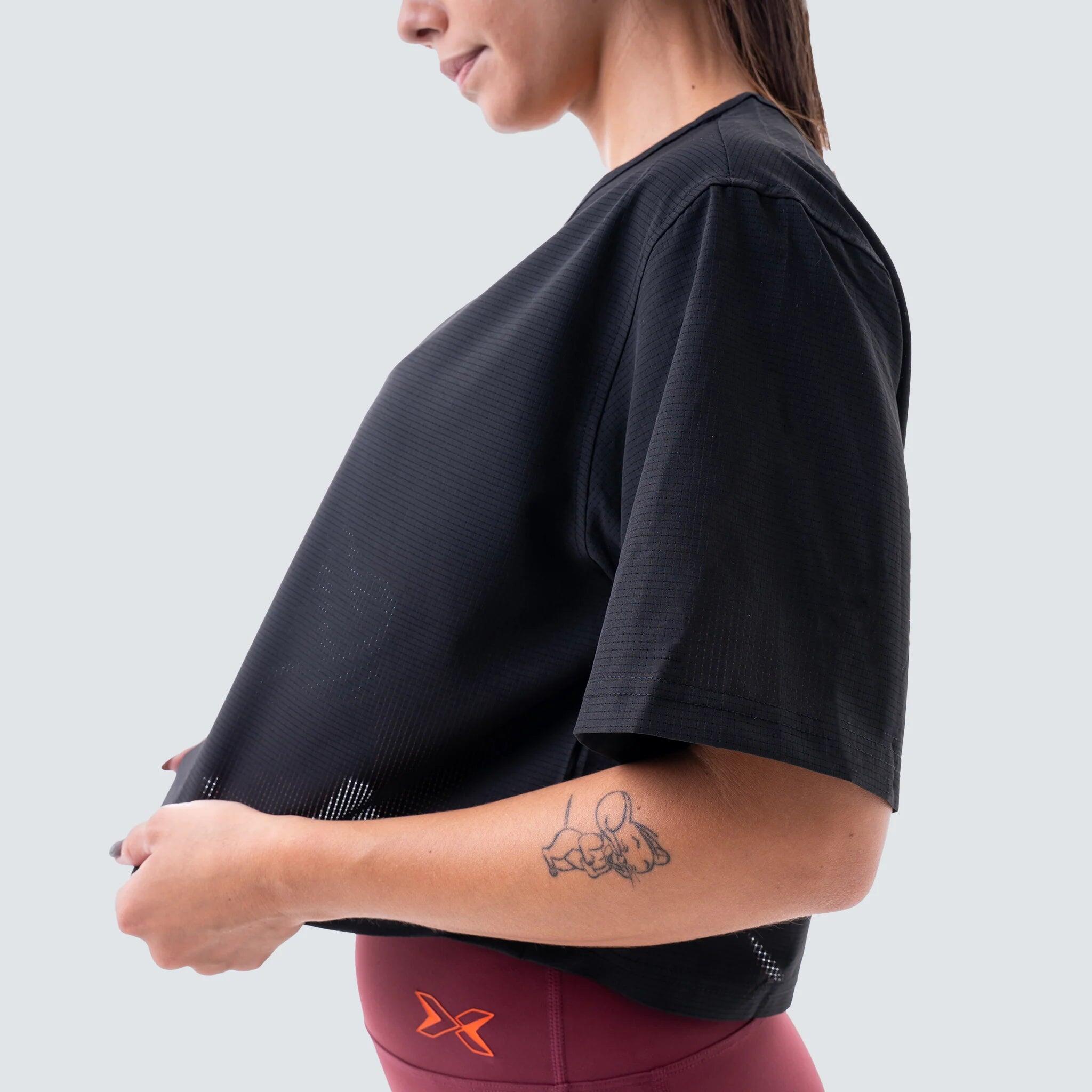 Crop Oversize Performance Femme AW25 3/6