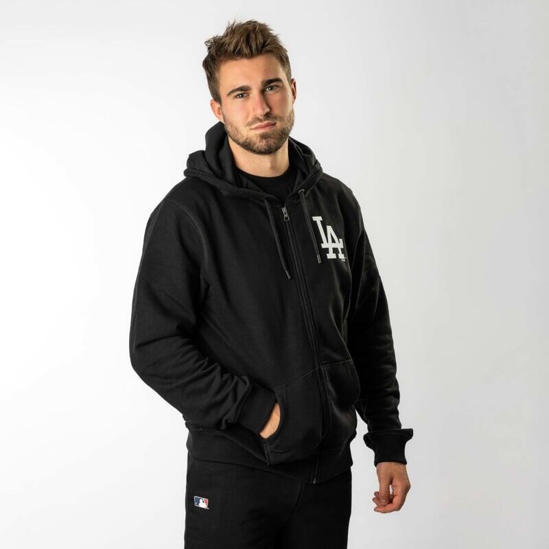 Mikina MLB Los Angeles Dodgers Imprint ’47 HELIX FULL ZIP Hood 3/5