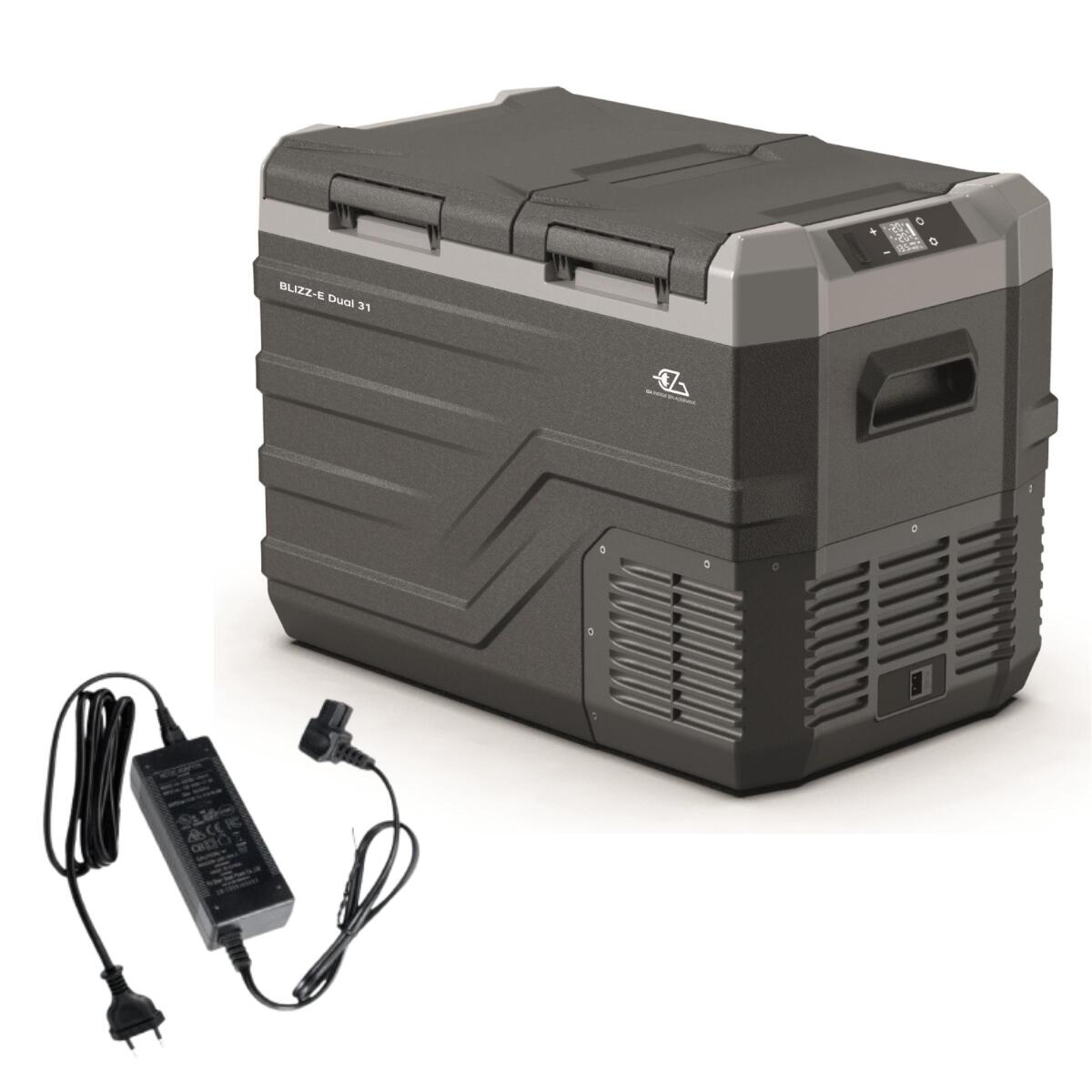 EZA Glacière à compression Blizz-E Dual 31 litres Camping-car +  EZA 1/5