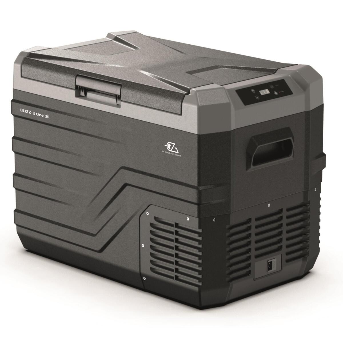 EZA Glacière à compression Blizz-E One 35 litres Camping-car +  EZA Adaptateur 2/5