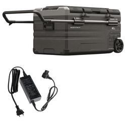 EZA Glacière à compression Blizz-E Flex 91 litres Camping-car + Adaptateur