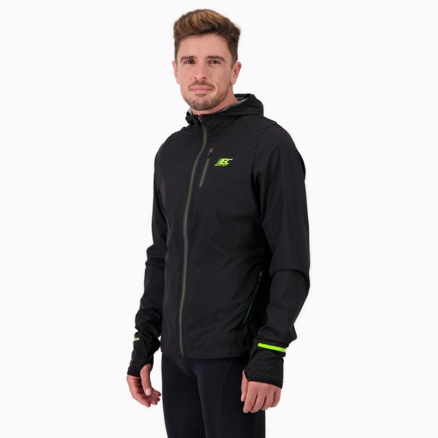 Veste coupe-vent imperméable Homme Running MID-ULTRA WINDBREAKER 3/8