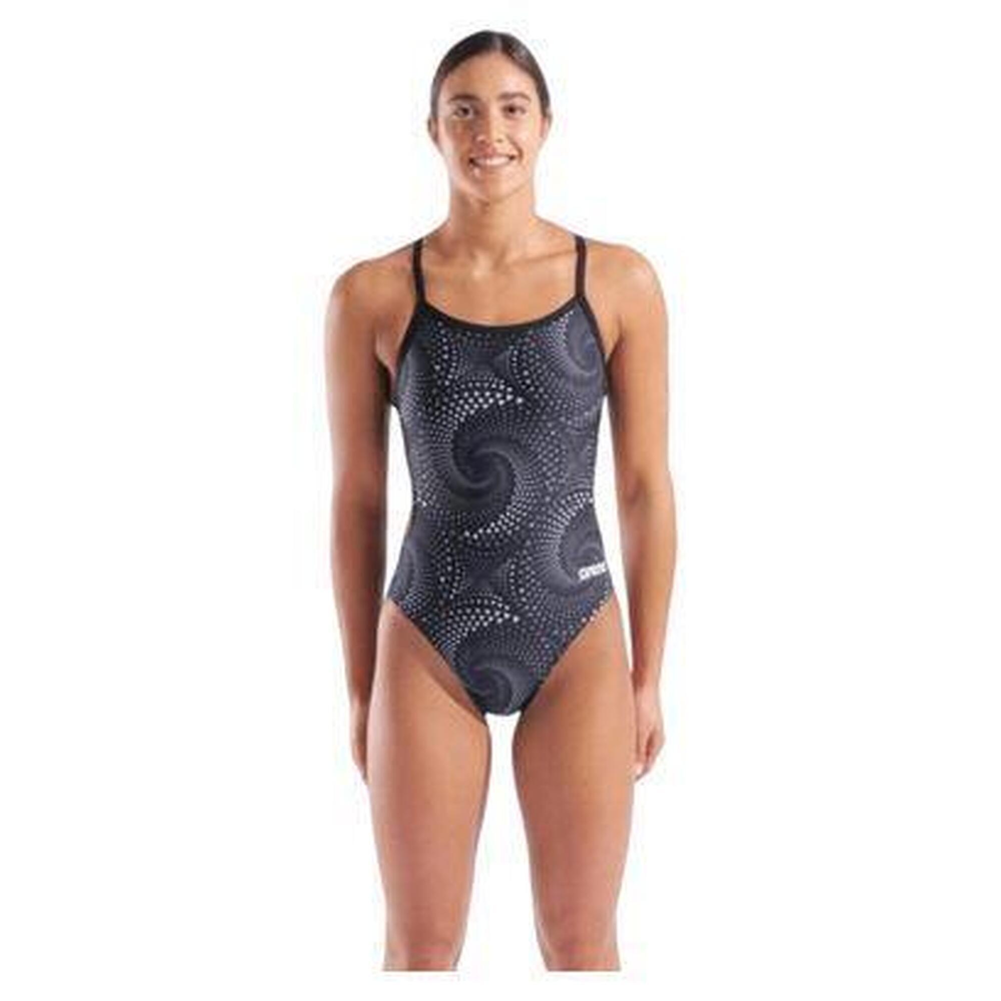 Arena - Maillot De Bain Arena Fireflow Dos Challenge Noir Femme - Maillot De Bain 1 Pièce - Noir - 40 M - Decathlon