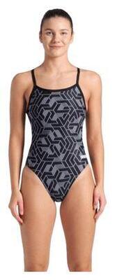 Arena badpak escape challenge back team zwart