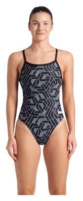 Arena Badeanzug Escape Challenge Back Team Schwarz