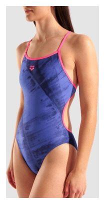 Maillot de bain Arena Arch Bleu/Rose Femme 3/7