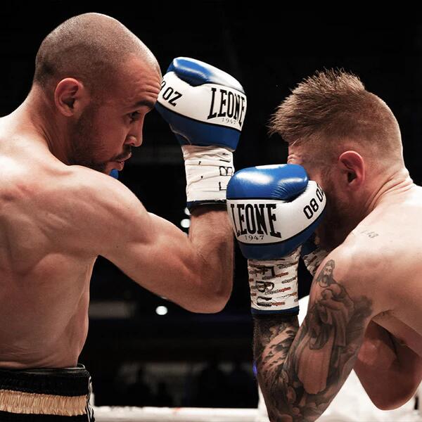 Mănuși de Box Leone Shock Albastre