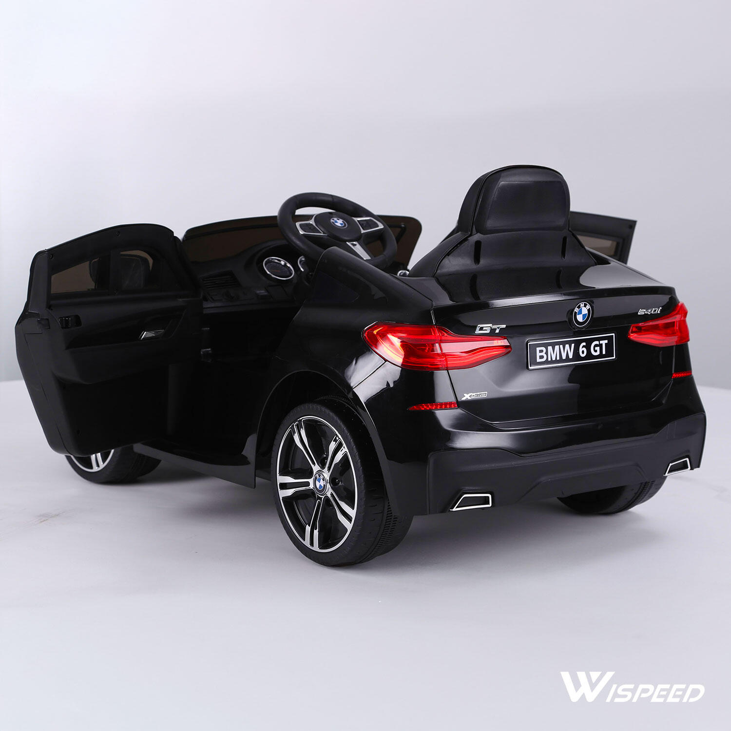 Carro para Crianças Wispeed BMW 6 GT - Preto 7/7