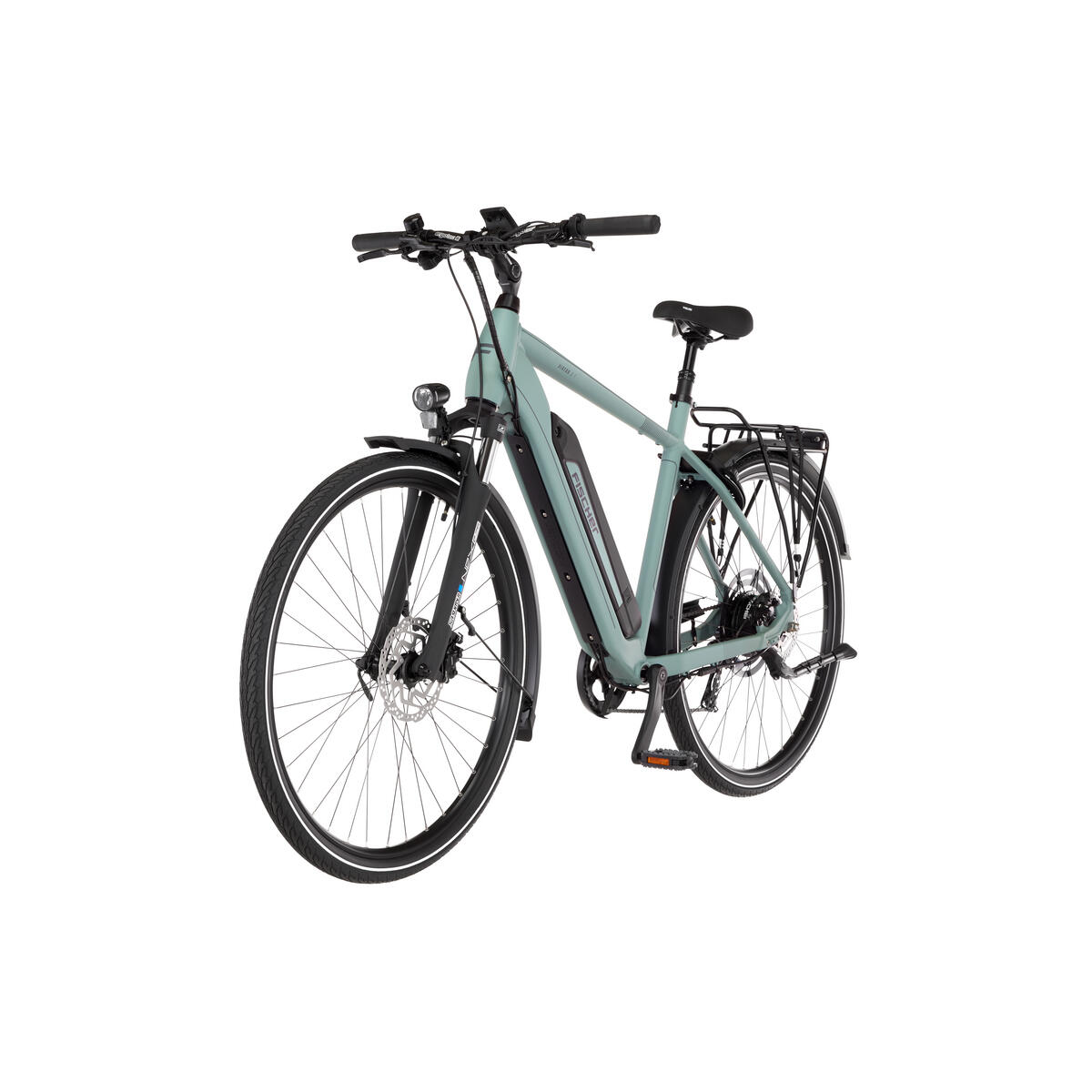 FISCHER Trekking E-Bike VIATOR 2.1 ACTIVE - grün, 28 Zoll, RH 55 cm, 459 Wh 3/7