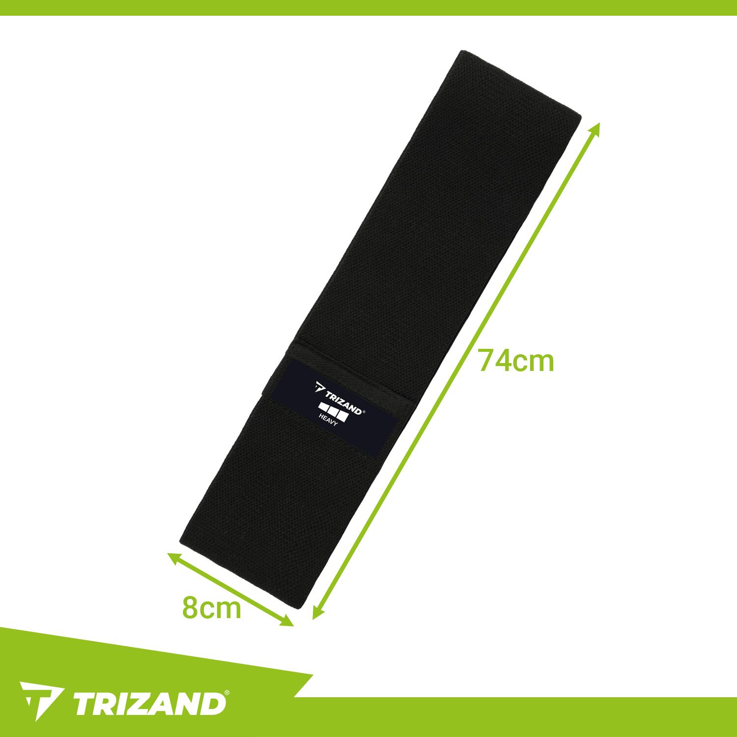 Gumy oporowe do ćwiczeń Trizand 3 szt. materiałowe 8–31 kg 2/7