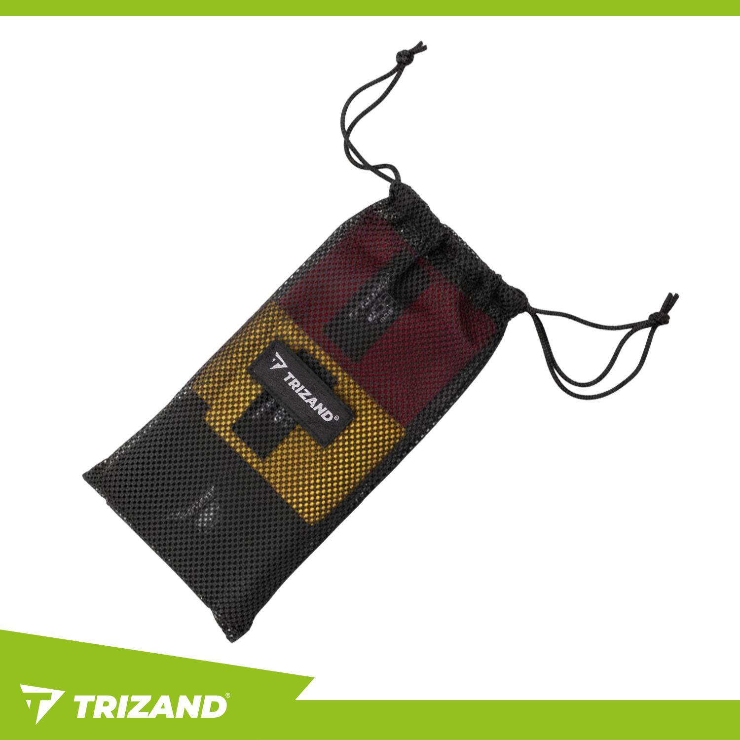 Gumy oporowe do ćwiczeń Trizand 3 szt. materiałowe 8–31 kg 6/7