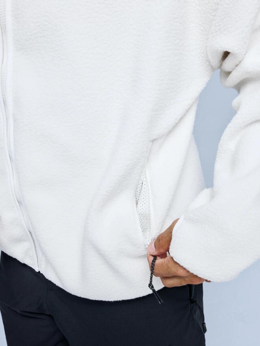 Veste Sherpa - Homme - Quatre Saisons - Blanc cassé 2/6