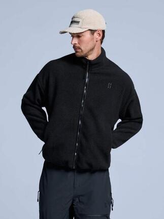 Veste Sherpa - Homme - Quatre Saisons - Noir