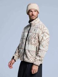 Veste Sherpa - Homme - Quatre Saisons - Blanc Multi