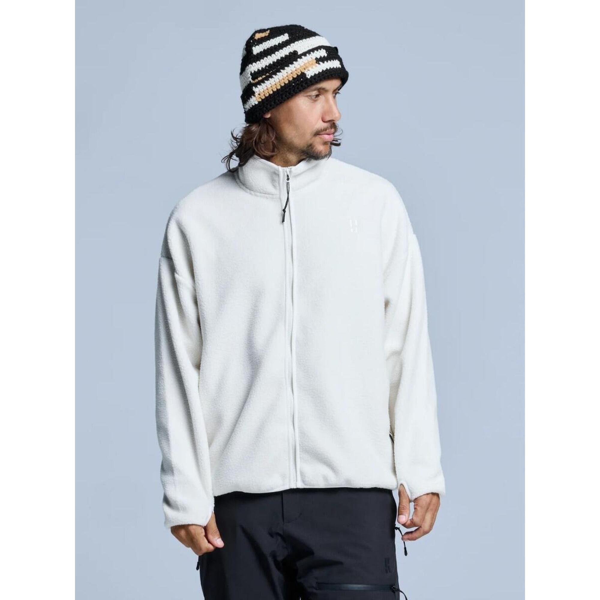 Poederbaas - Veste Sherpa - Homme - Quatre Saisons - Blanc Cassé - Polaire - Blanc - Decathlon