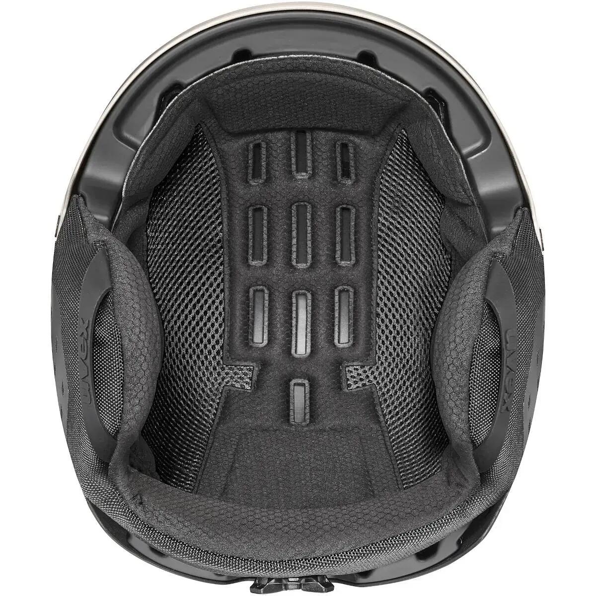 Helma Uvex Stance Warm Grey Black Mat 2026 4/5