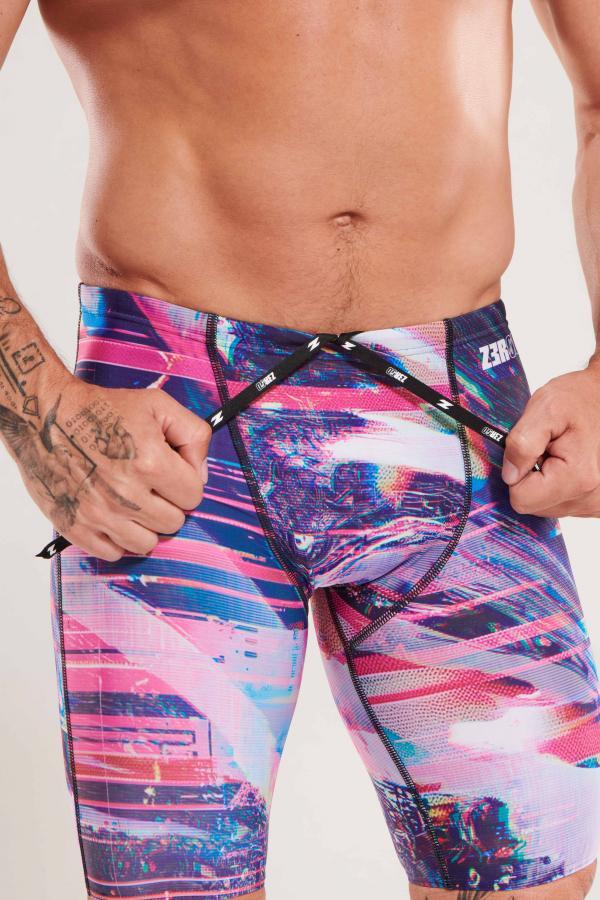 Spodenki treningowe do kolan Zerod Glitcher - jammery 3/6