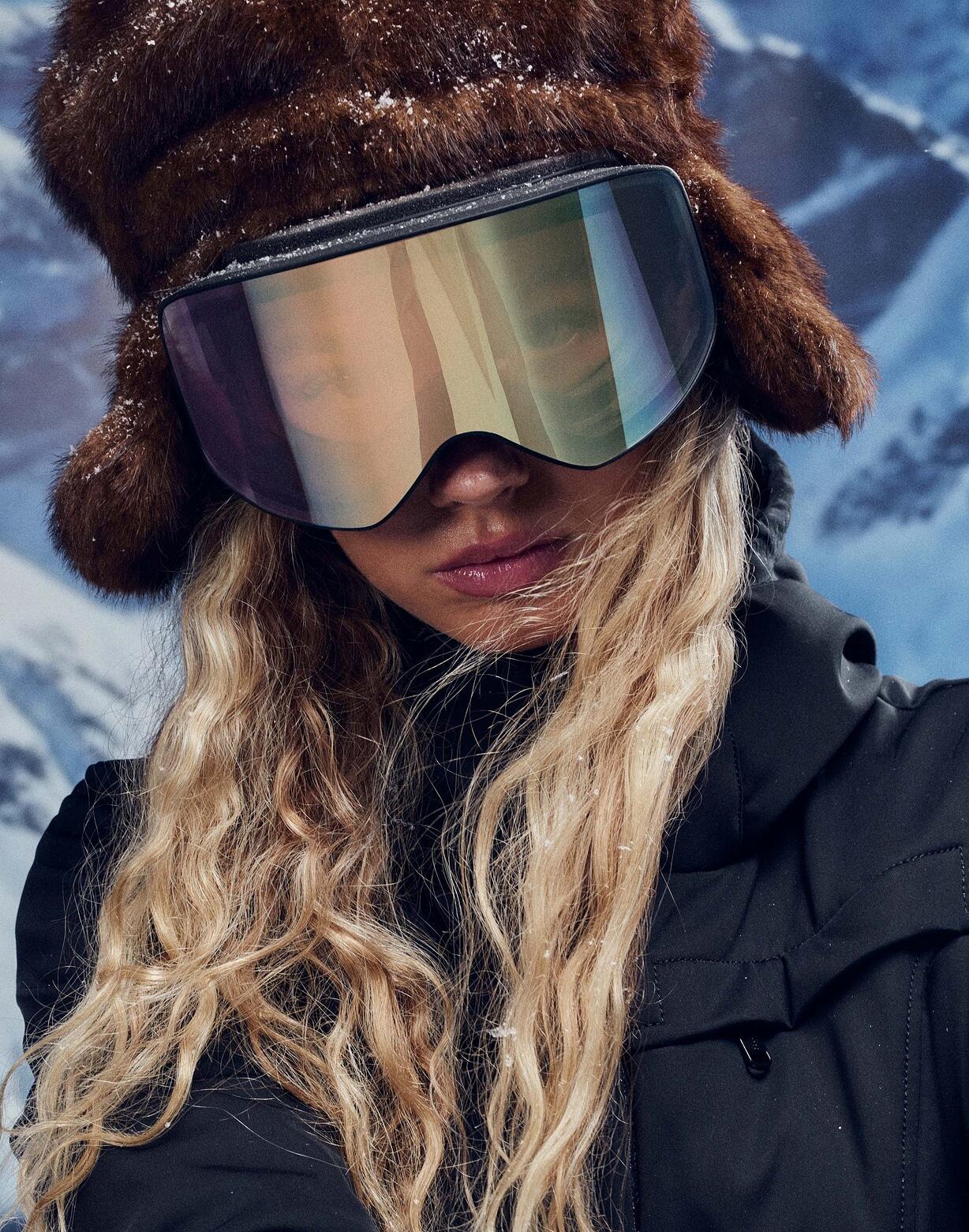 HAWKERS - Lunettes de ski pour homme et femme ARTIK SMALL PHOTOCHROMIC ROSE GOLD 5/7