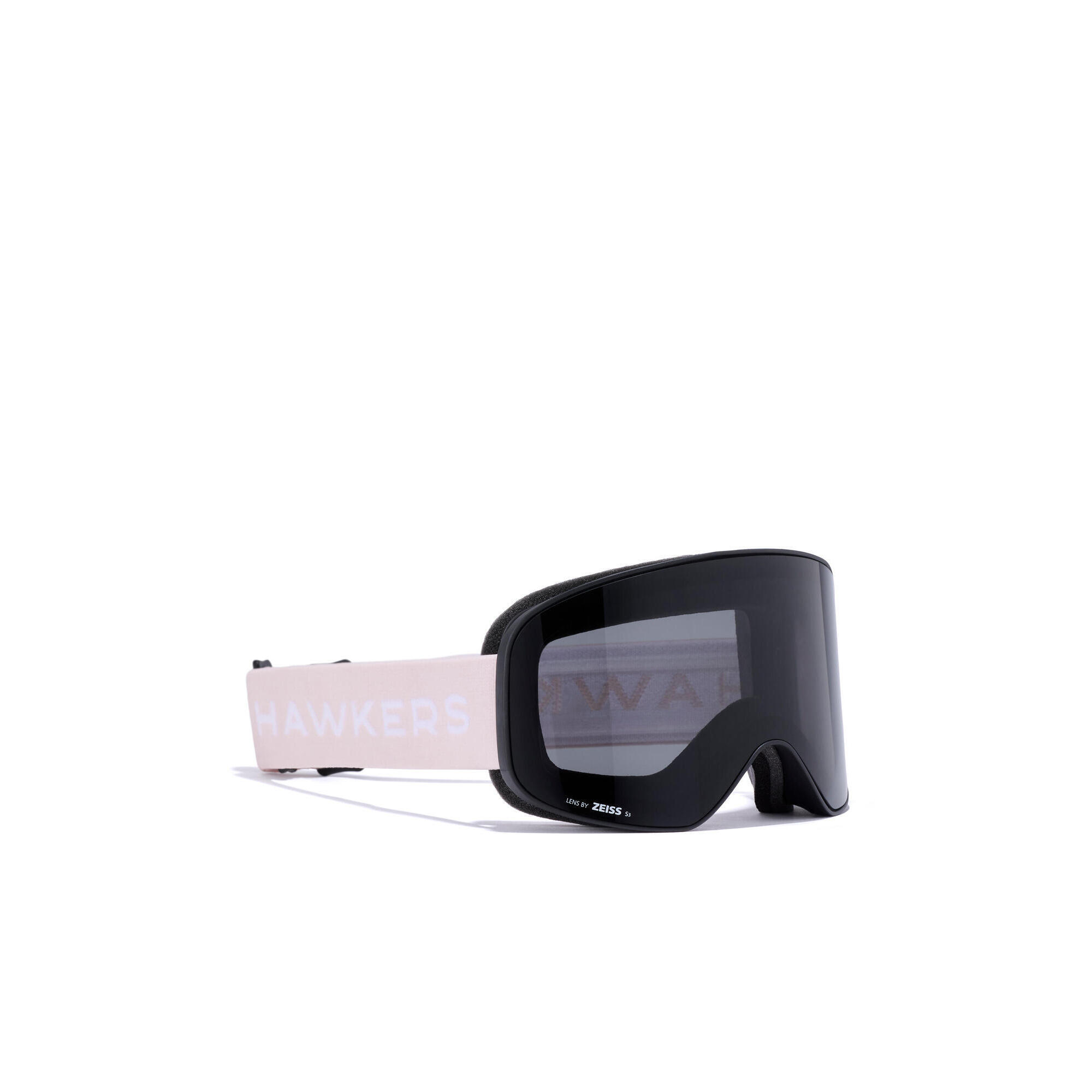 Hawkers - Hawkers - Lunettes De Ski Pour Homme Et Femme Artik Small Black Soft Pink - Masque De Ski - Noir|rose - Taille Unique - Decathlon