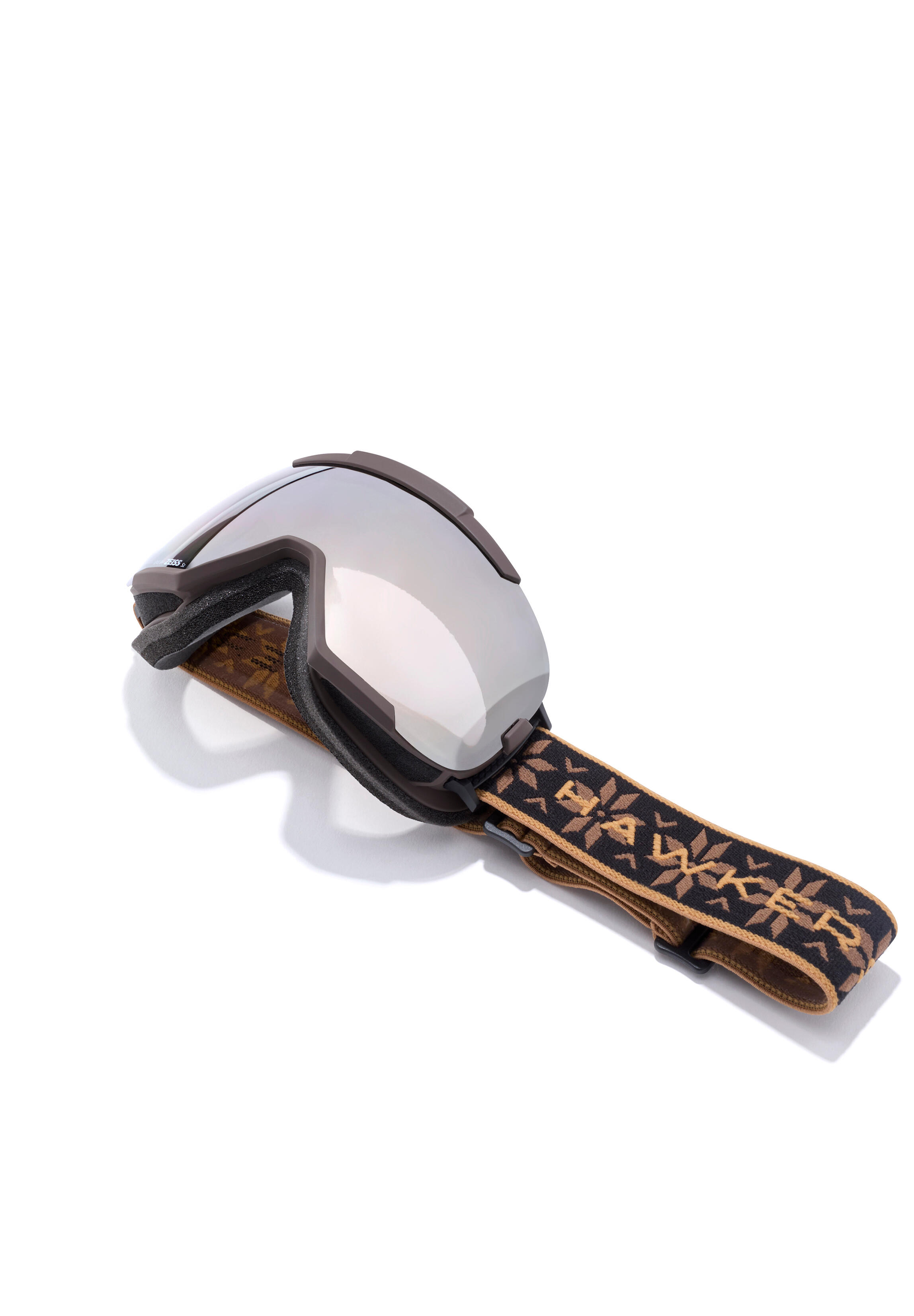 HAWKERS - Maschera da sci per uomo e donna FROSTIK BROWN EDELWEISS 4/7