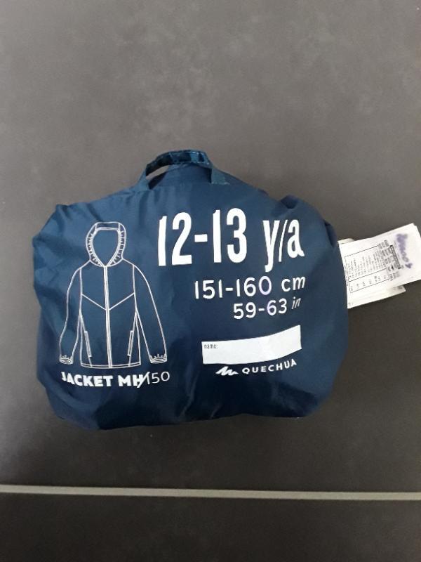 Tussen Particulieren - Regenjas Quechua maat 12 jaar 2/2