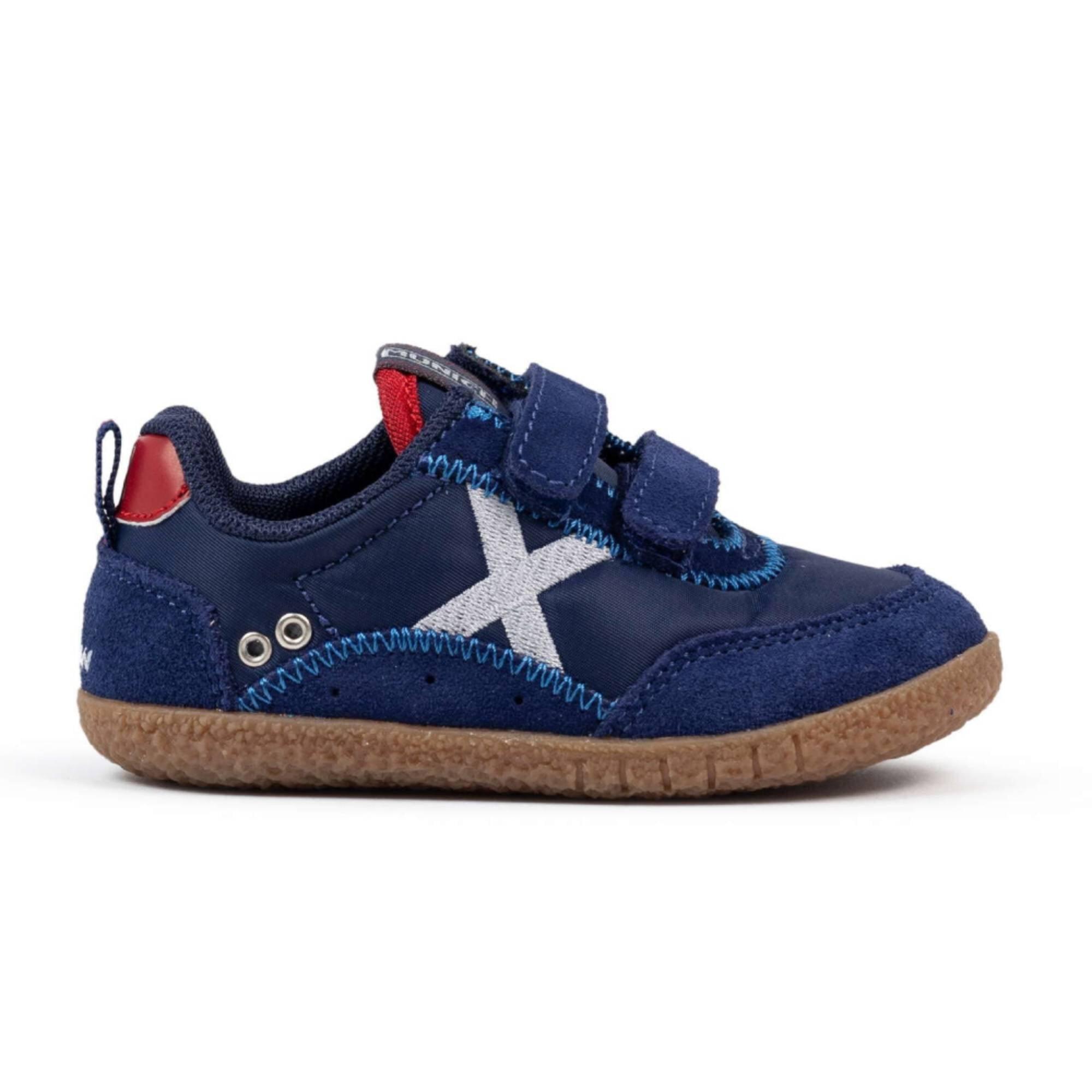 Munich - Baskets Munich Modèle 8028019 Pour Unisexe Enfants - Chaussures De Sport - Bleu - Decathlon
