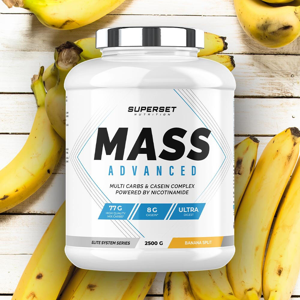 Gainers - Mass Advanced (2,5kg) - Banana Split 2/7