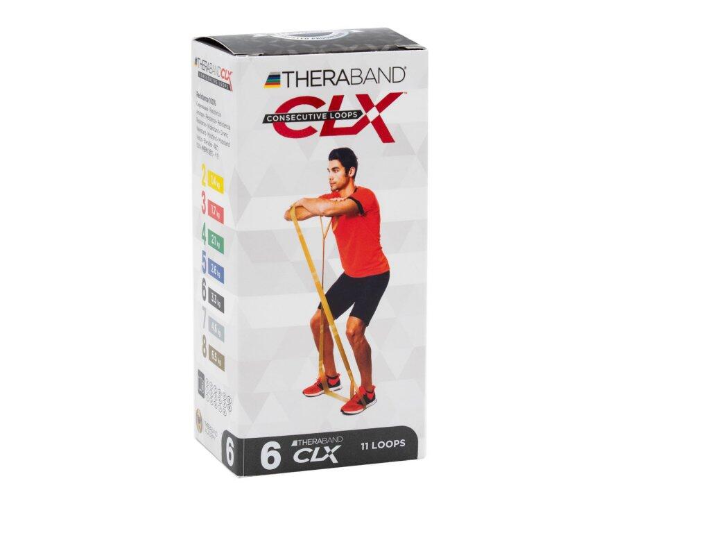 THERABAND Cvičební guma CLX se smyčkami – speciálně silný odpor