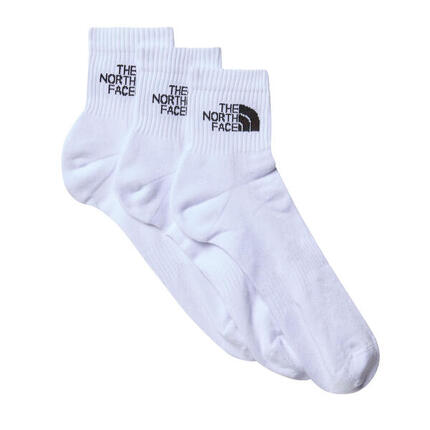 Calcetines Blancos The North Face 1/4 con amortiguador multi sport