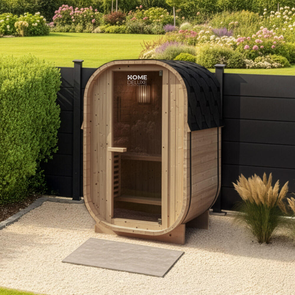 Sauna da esterno CUBE S 2/7