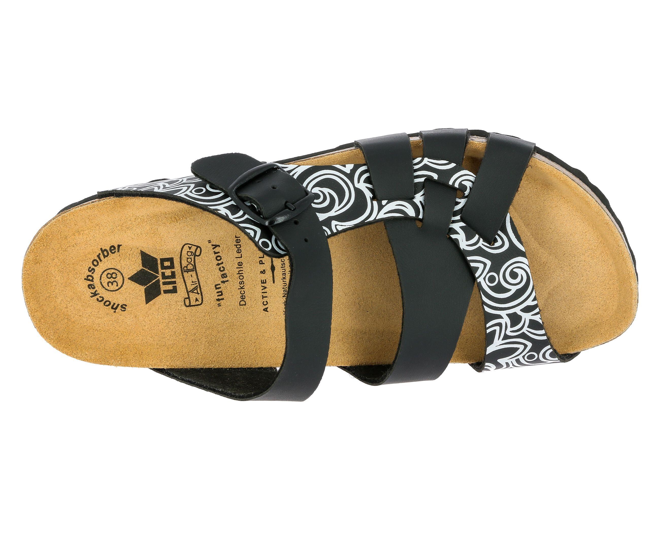LICO Bioline Lady Soft Pantolette Damen mit EVA-Laufsohle 5/6