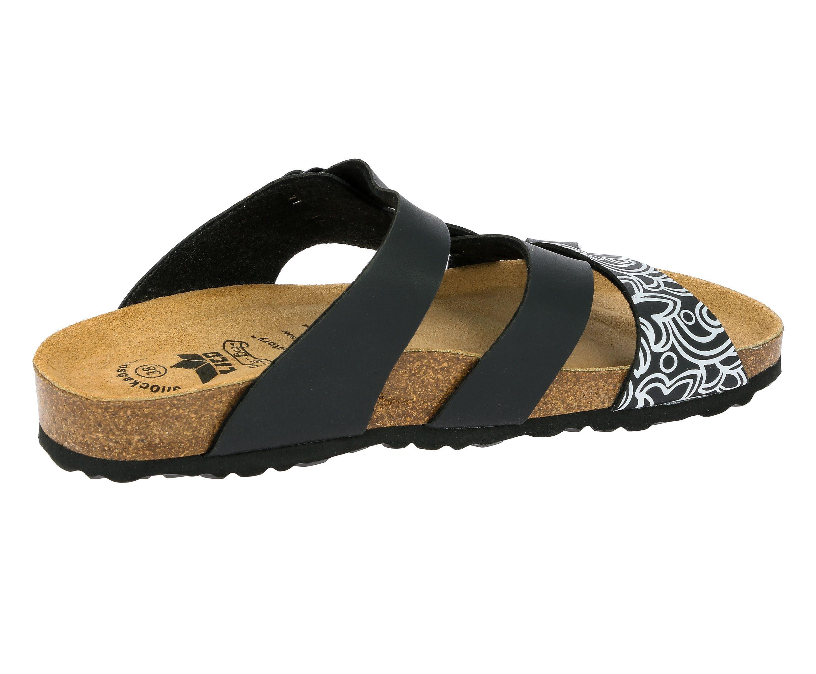 LICO Bioline Lady Soft Pantolette Damen mit EVA-Laufsohle 4/6