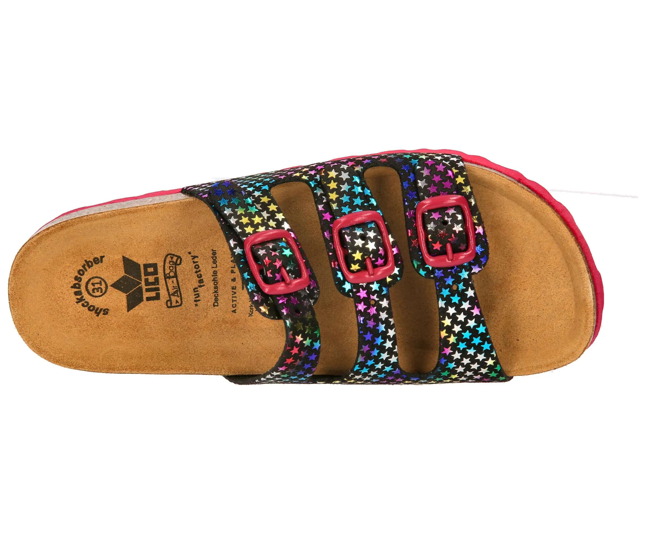LICO BIOLINE STARLINE mule donna con soletta in pelle 5/6