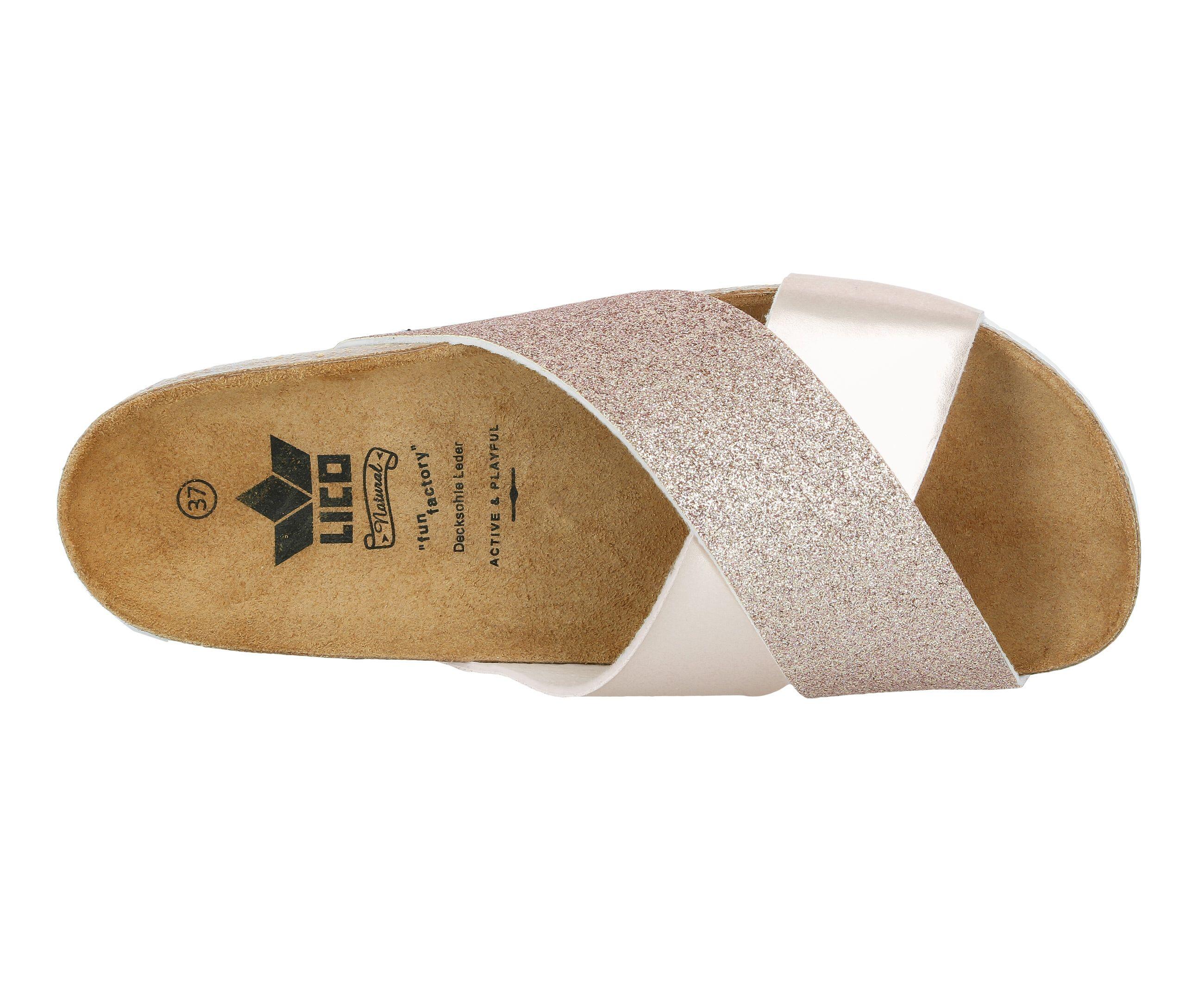 LICO Bioline Prime mule femme avec semelle intérieure en cuir 5/6
