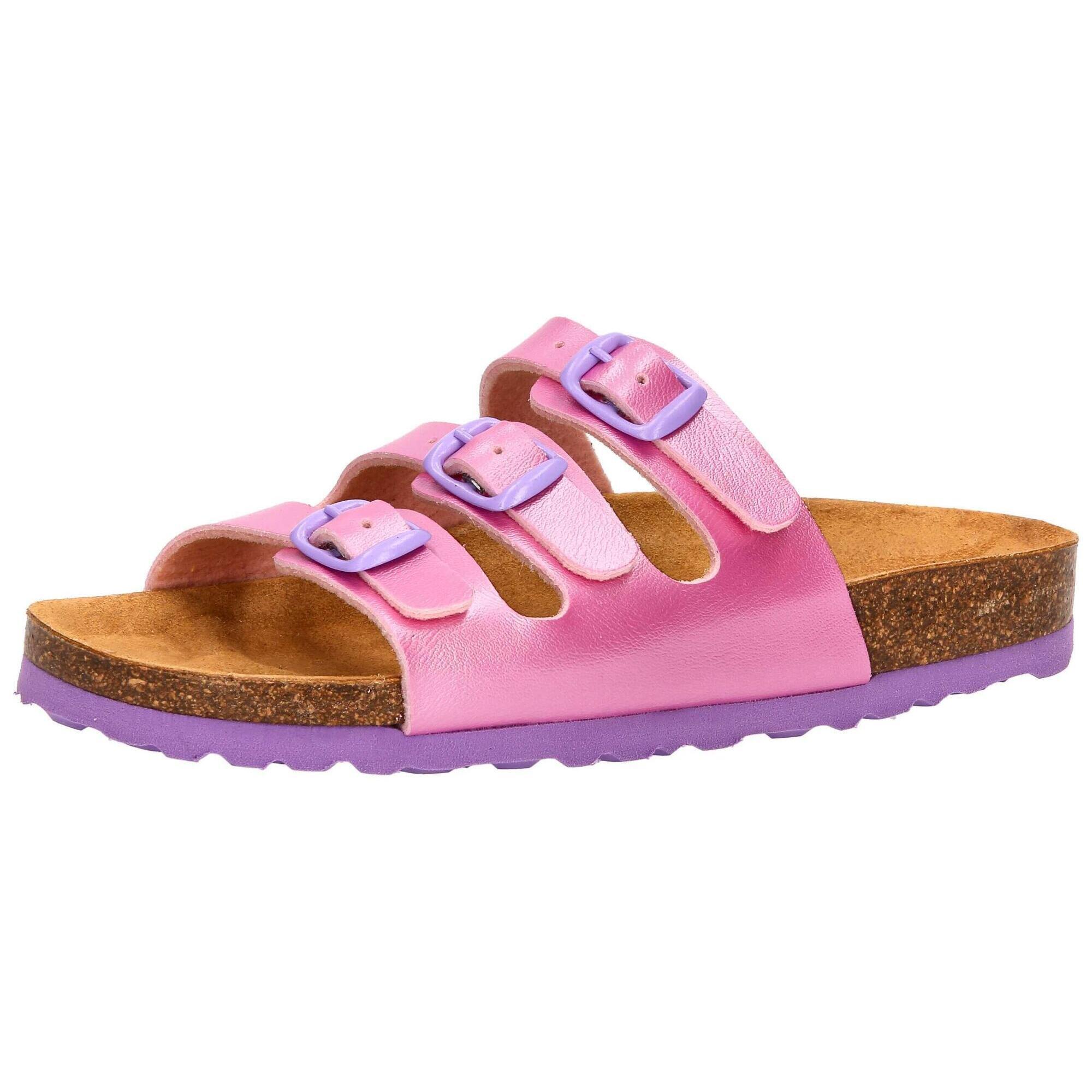Lico - Mule Boucles Filles Lico Bioline Kids - Sandales - Rose - Decathlon