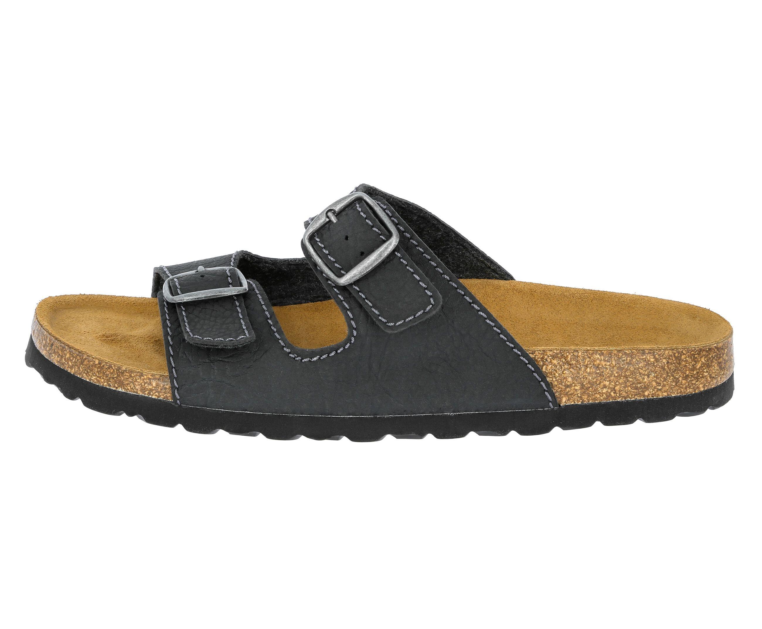 Pantolette Herren Schnallen LICO Natural Elefo 2/6