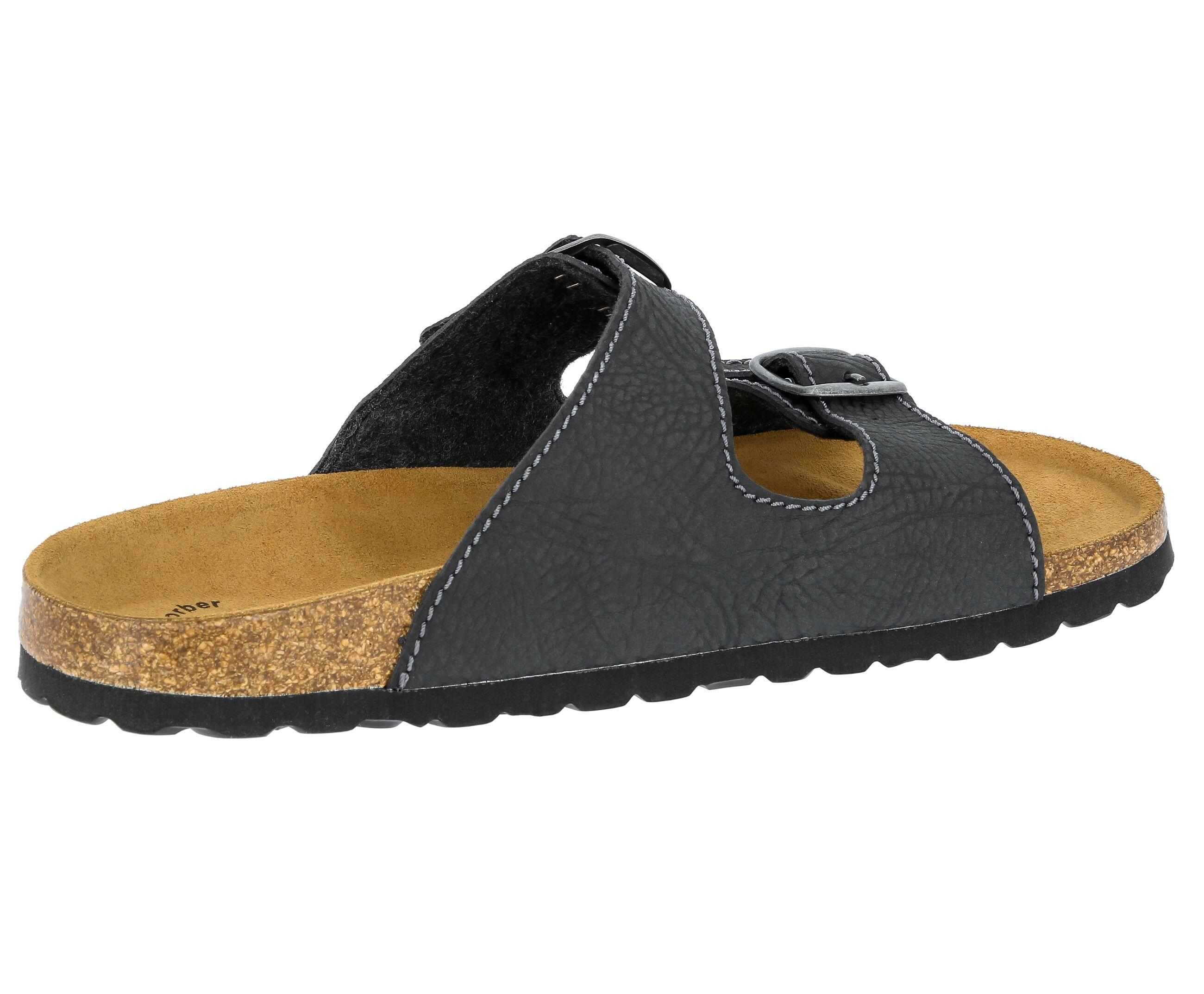Pantolette Herren Schnallen LICO Natural Elefo 4/6