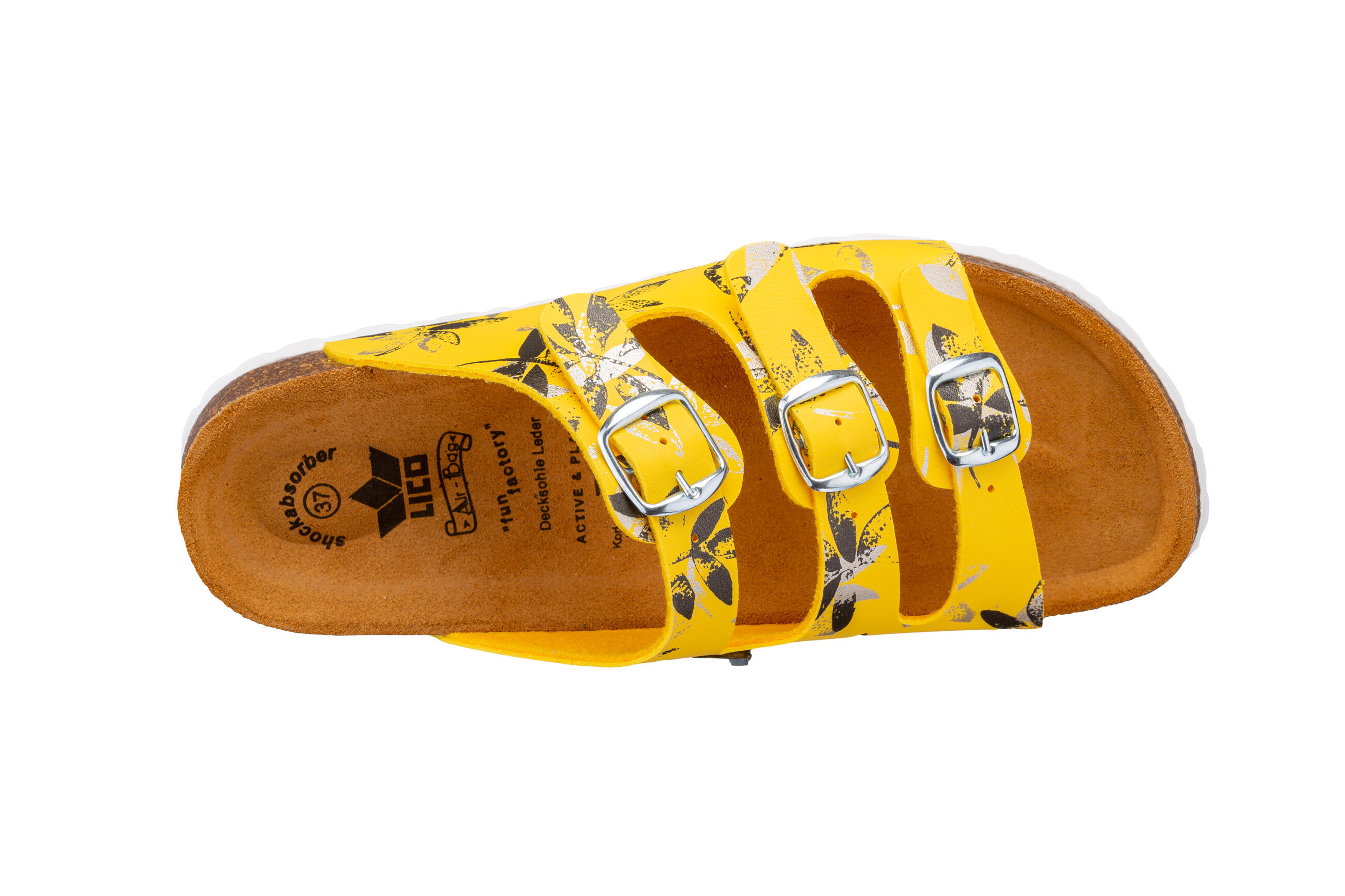 LICO Bioline Leave mules donna con fibbie regolabili 5/6