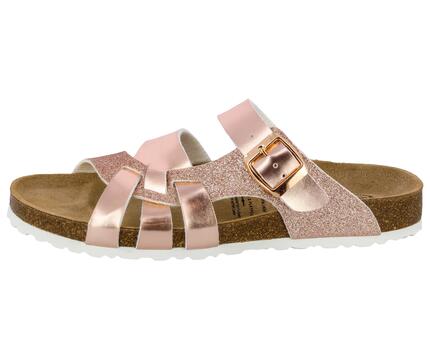 LICO Bioline Latino Pantolette Damen, Synthetik, Schnalle