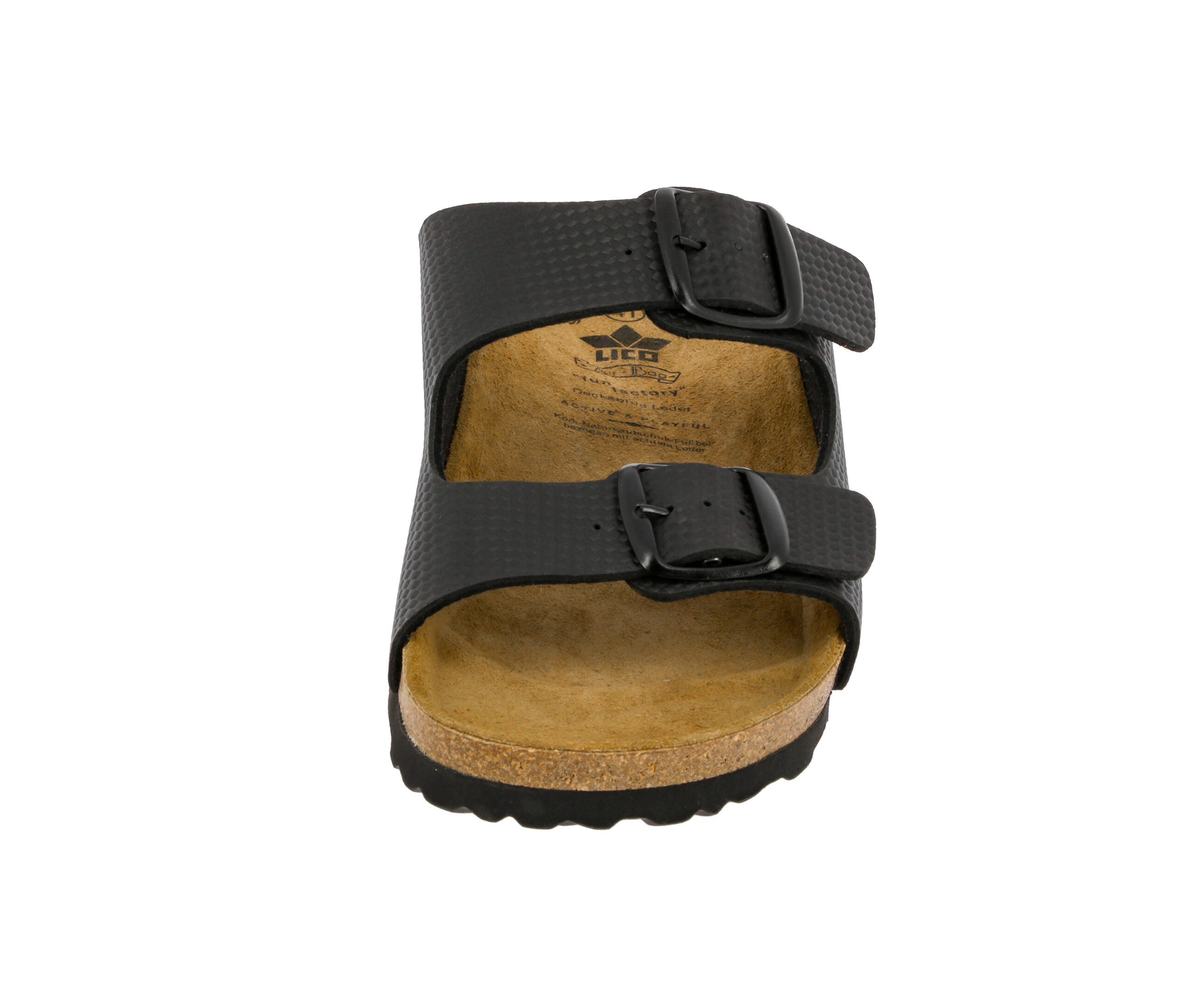 LICO Bioline Metal mules homme avec fermeture à boucles réglables 3/6