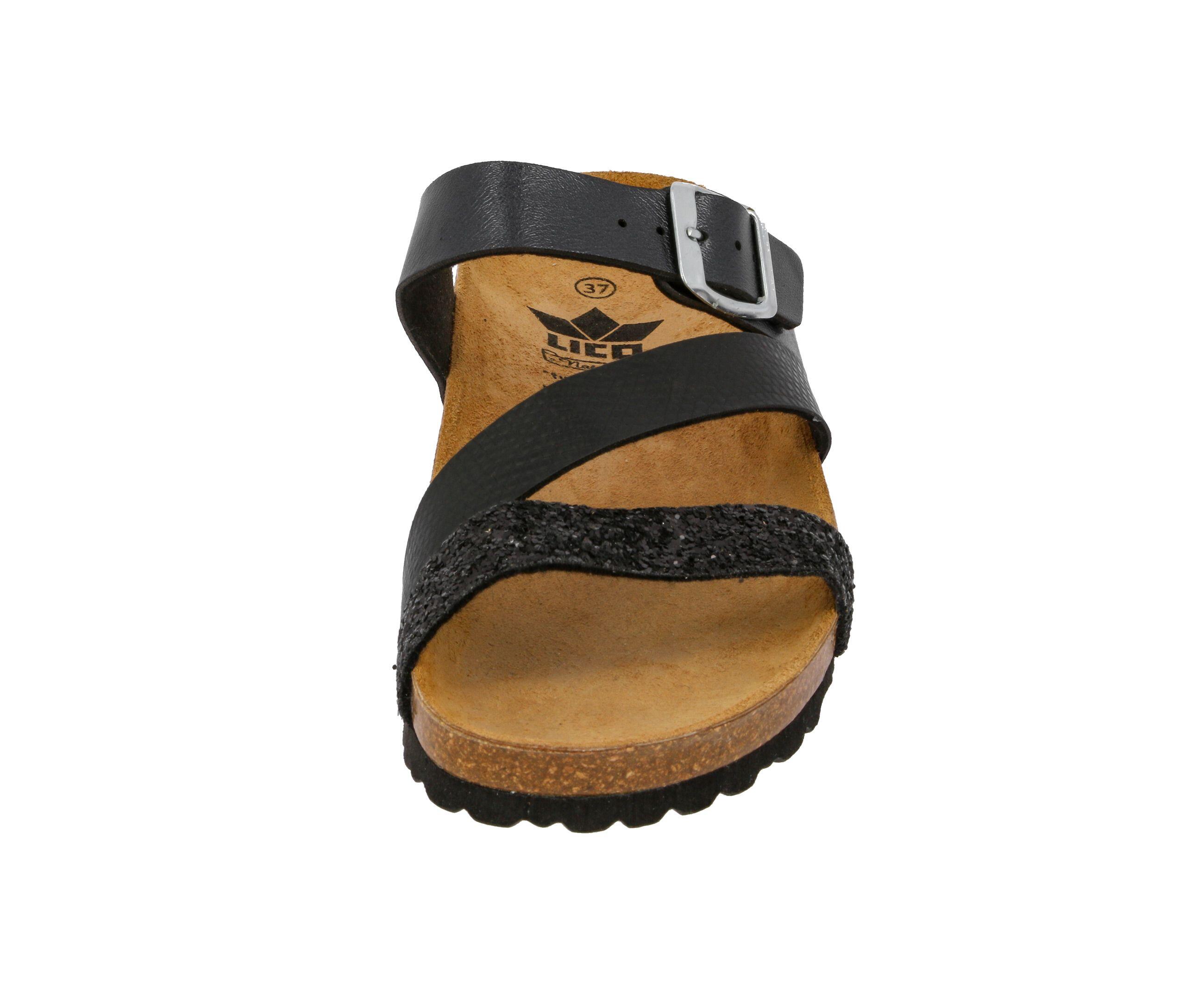 Mule Boucles Femmes LICO Natural Glitter 3/6