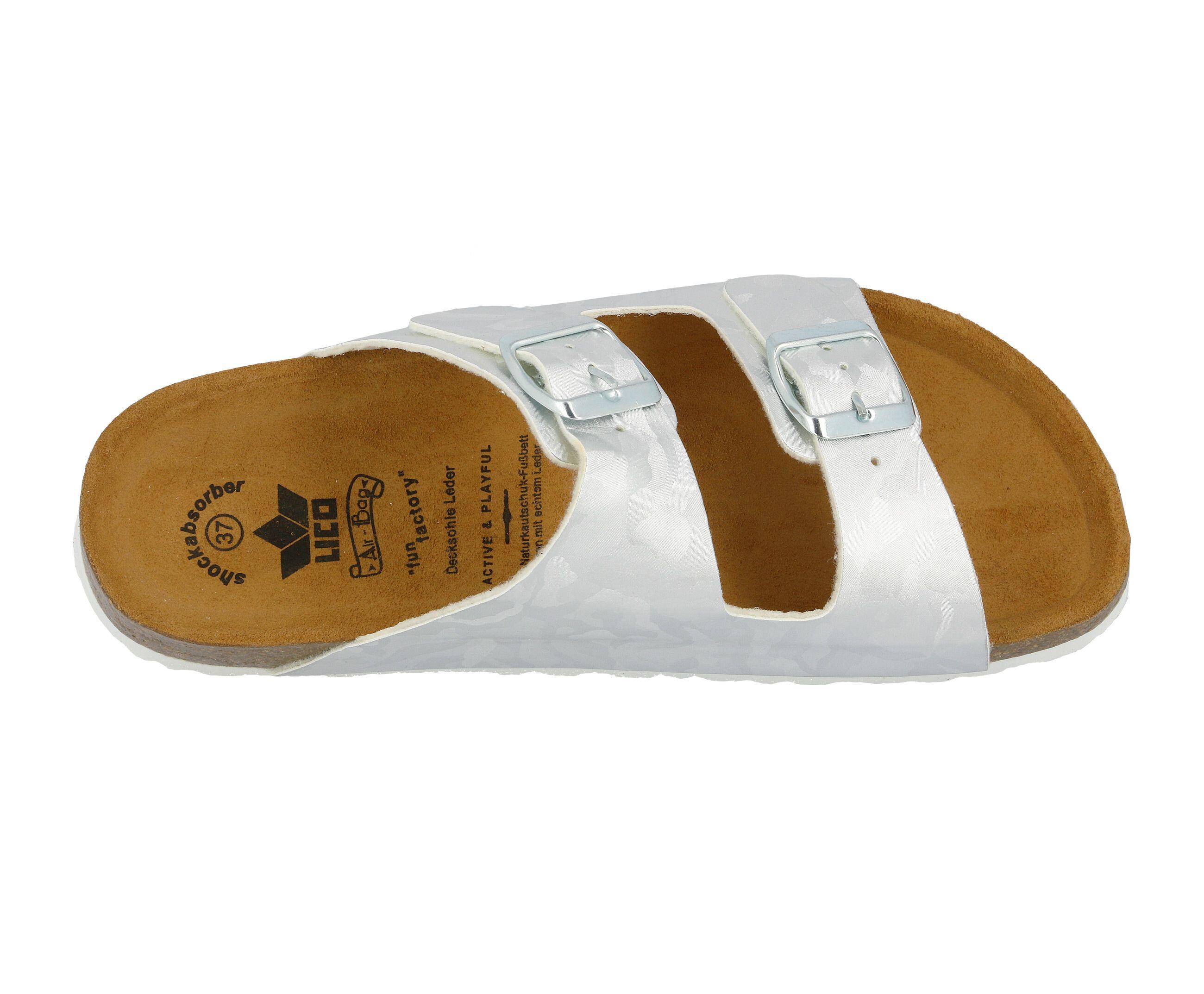 Mule Boucles Femmes LICO Bioline Platino 5/6