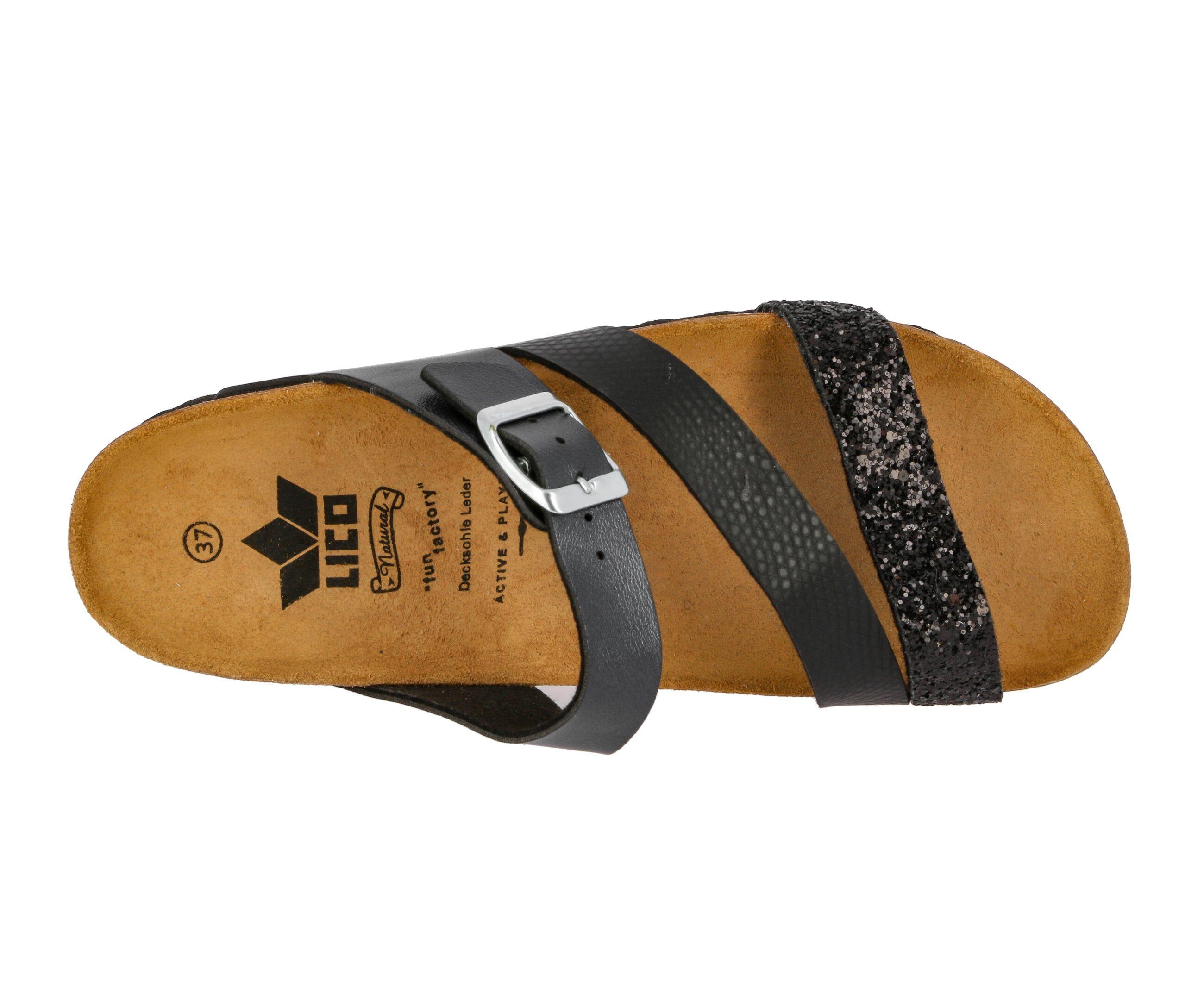 Mule Boucles Femmes LICO Natural Glitter 5/6