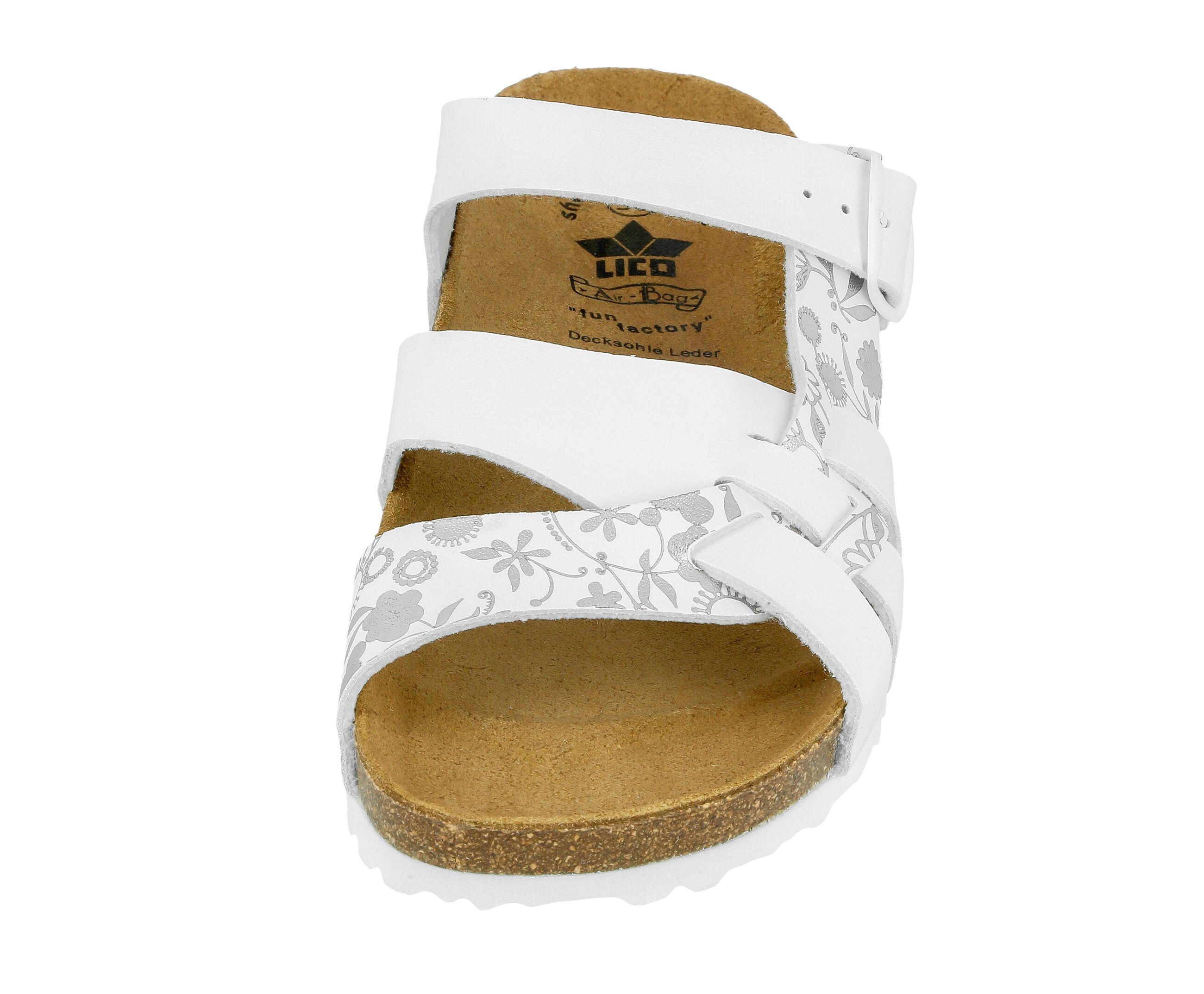 LICO Bioline Flora mule con fibbia regolabile 3/6