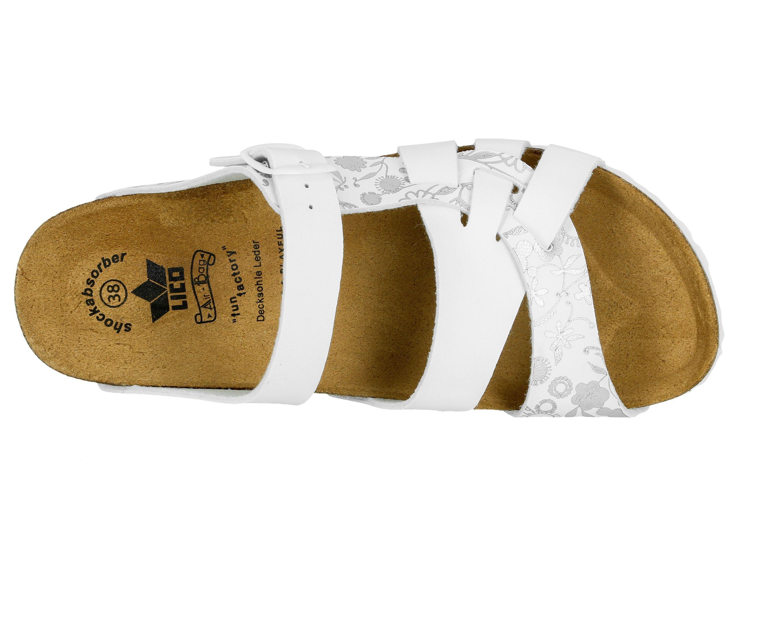 LICO Bioline Flora mule con fibbia regolabile 5/6