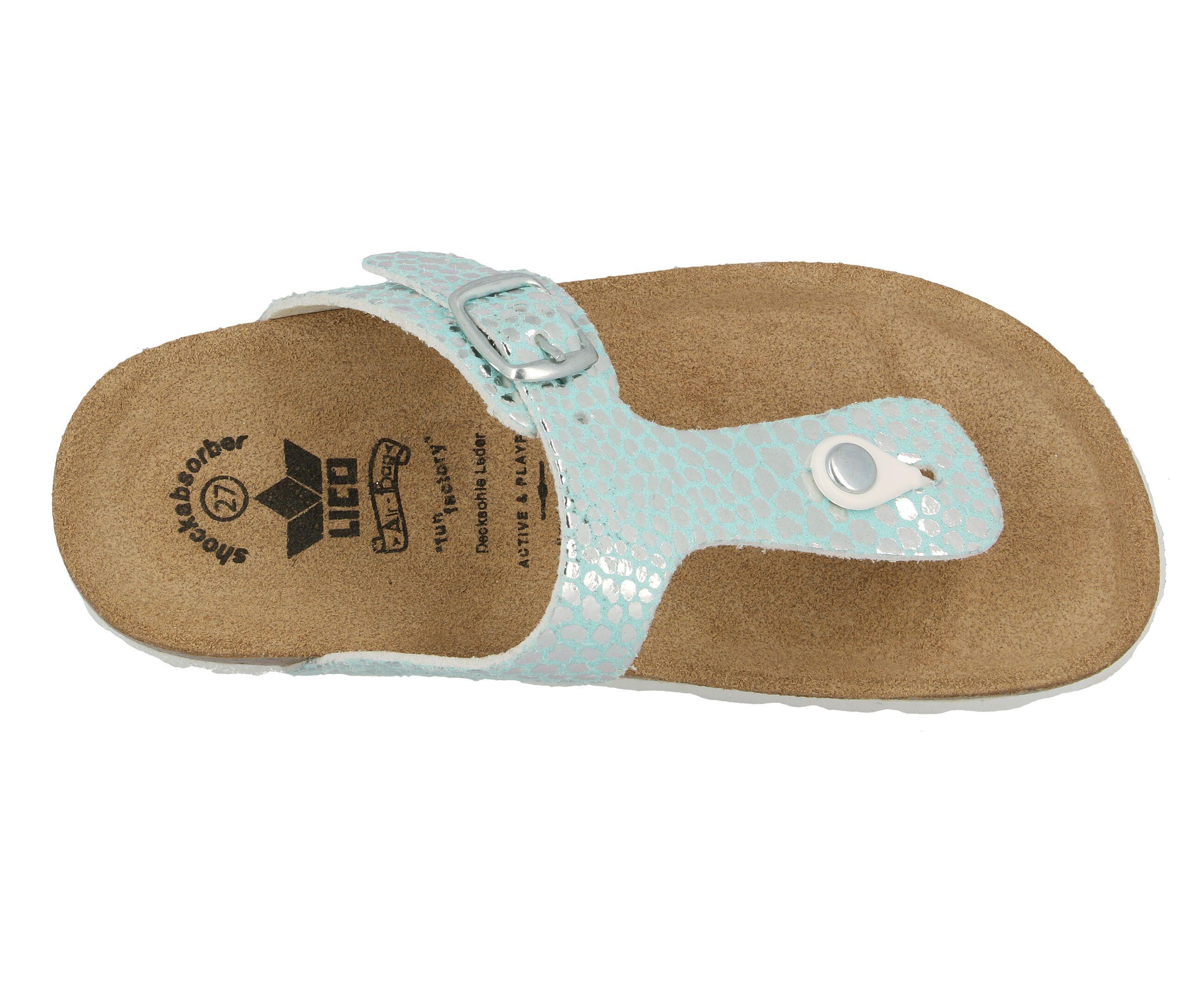 LICO Bioline Stone Kids mule infradito bambina con fibbia 5/6