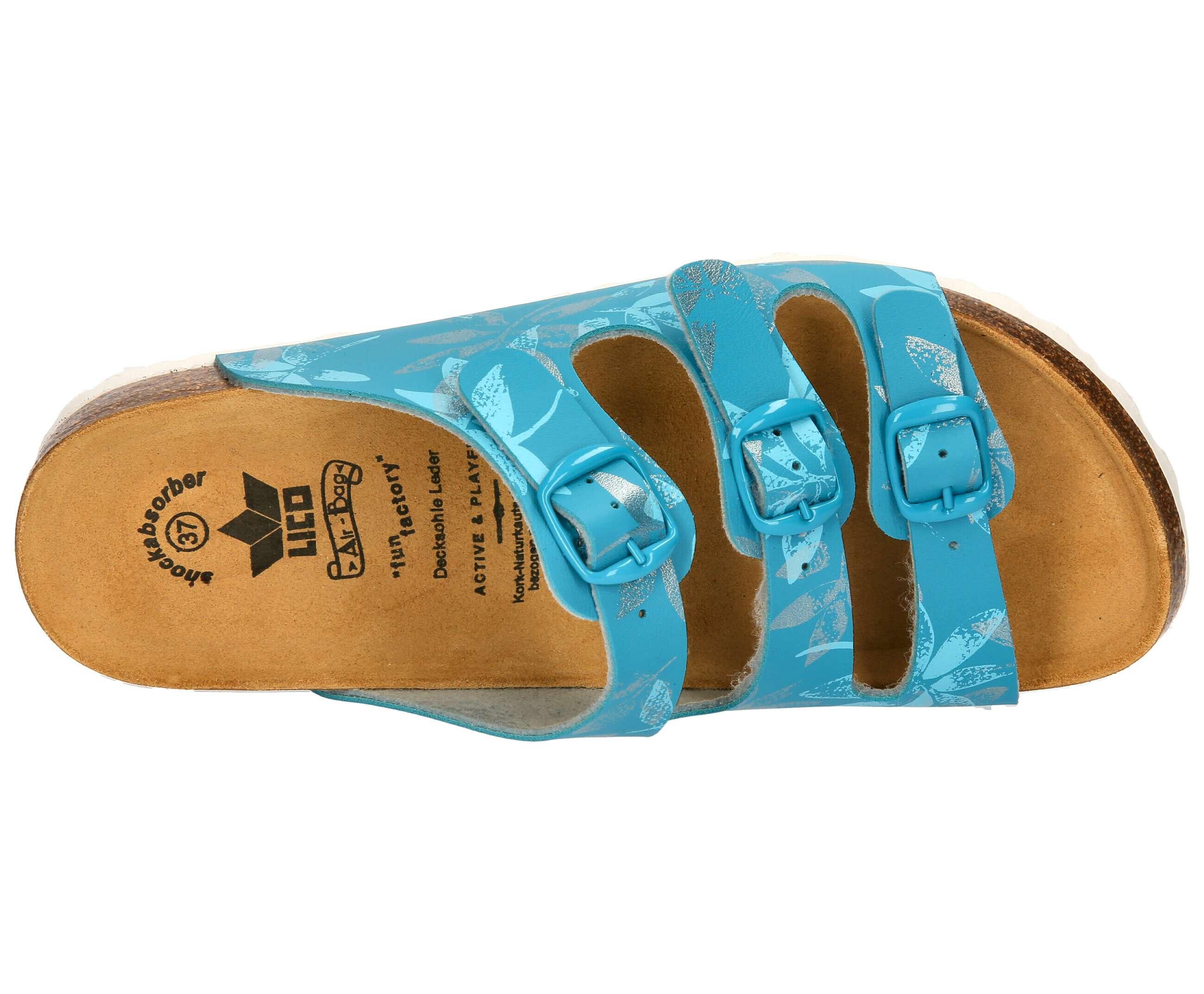 LICO Bioline Leave mule femme avec boucles réglables 5/6