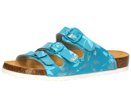 LICO Bioline Leave Pantolette Damen mit verstellbaren Schnallen